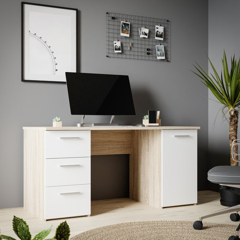 Rosalynd Standing Desk, Beige