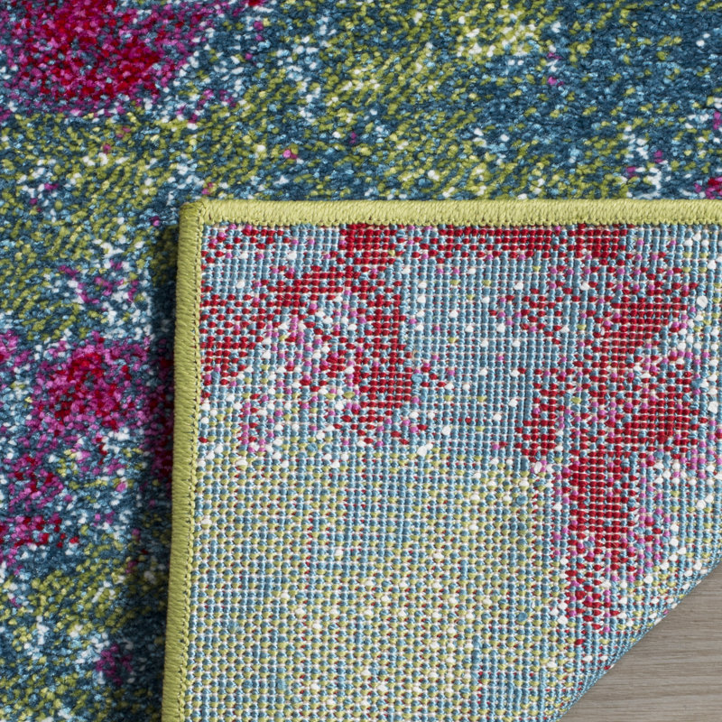 Sharber Performance Abstract Rug, Runner 2'3" x 14'