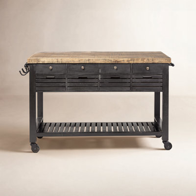 Glenwood Solid Wood Kitchen Island