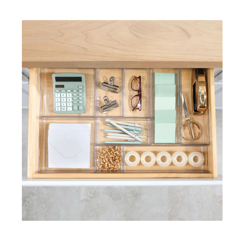 iDESIGN 9-piece Drawer Organizer Set