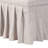 Baxton Studio Bryna 2-Piece Fabric Upholstered Dining Nook Bench Set - Corner Kitchen Banquette Seating With Skirted Base, L-Shaped Breakfast Nook For Small Spaces, Beige