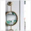 2 miroirs circulaires pour la décoration murale, miroir mural contemporain unique pour le vestibule du salon