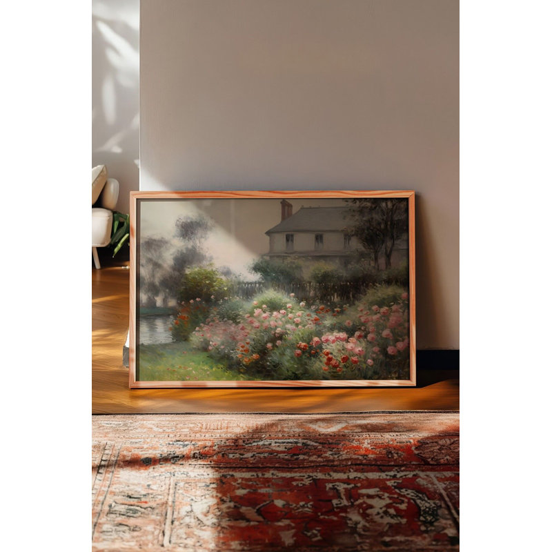 Peinture décorative encadrée