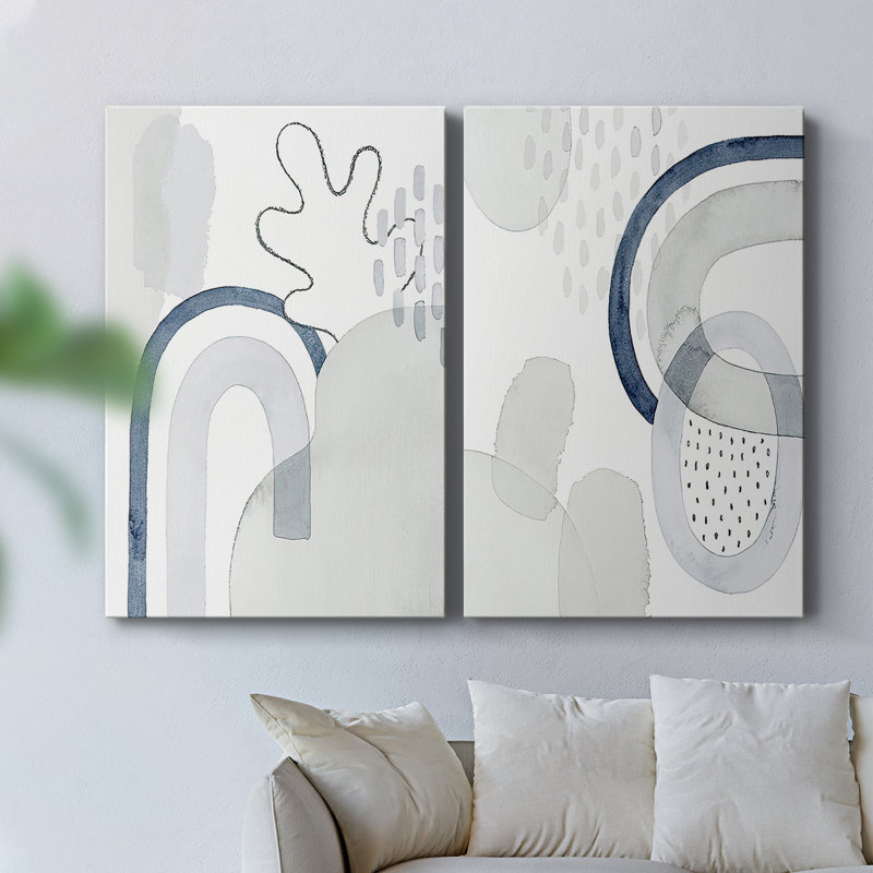 Toile tendue légère et minimaliste I-Premium Gallery - prête à être accrochée, H 18 po x l 24 po