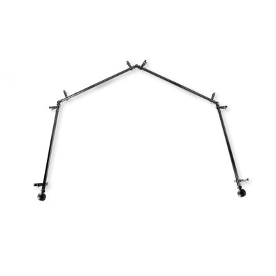 Katharina Adjustable 28 to 48 48 Bay Window Single Curtain