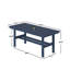 All-Weather HDPE Outdoor Dining Table-1290158396