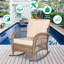 Chaise berçante 2 pièces Dayhsaun-492727102