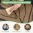 Reversible Black / Brown Waterproof Recycled P.E.T Outdoor Mat-1495779939-1538165043