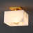 Dereham Alabaster Semi Flush Mount