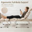 Chaise longue d'extérieur avec repose-pieds et coussins-1986575004