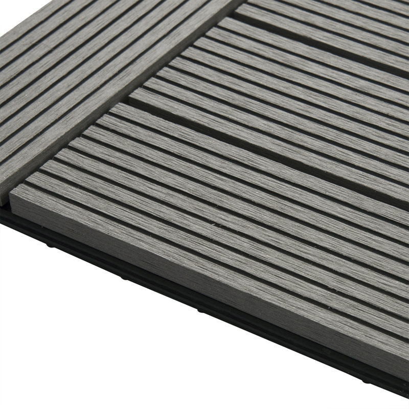 Gurli Patio 30 x 30cm Wood-Effect Tile in Brown, Light Grey