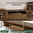 Devis 78.7" Modern TV Stand with Textured Cabinet Doors, Media Console with Adjustable/Removable Shelving, Walnut Finish