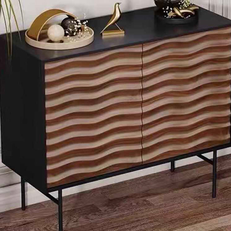 Minimalist Medieval Accent Cabinet