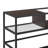 Glass Steel 30.13 " H Media Shelves