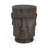 Outdoor Side Table,Easter Island Moai Statue Pedestal End Table Stool,For Home Patio Deck Sunroom Garden Balcony Yard Lawn