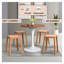 Tabouret carré en plastique empilable Dantoni-1144484269