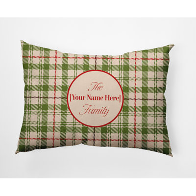 Housse de coussin rectangulaire en polyester 