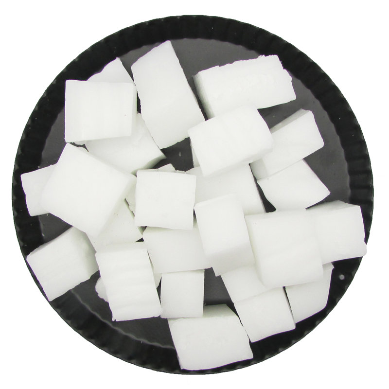 Fond blanc en coton et bergamote parfumée