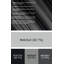 Art mural horizontal rayé horizontal gris clair en métal vert-1826773854