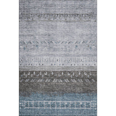 Premium Machine Washable Gurubaksh AMF1147 Global Rug