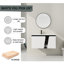 Meuble-lavabo mural moderne avec lavabo en céramique-1845622211