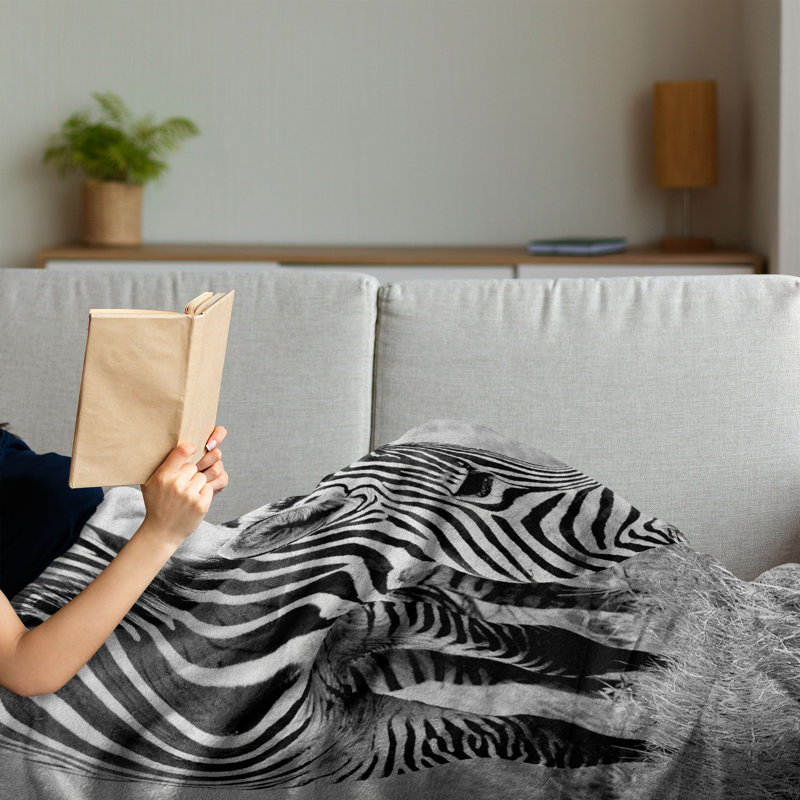 Hand Woven Throw Blanket, 70" x 90"