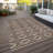  Machine Washable Indoor/Outdoor Chayden ACN1029 Purple Rug-796257226