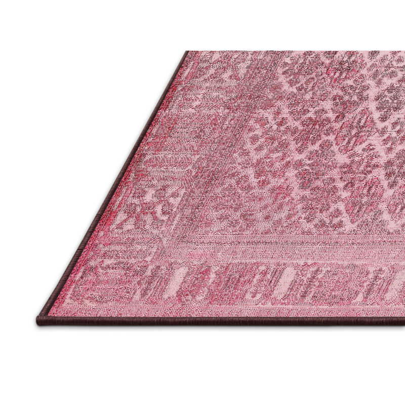 Tapis rose / beige Oakengates, Rectangle 8 pi x 12 pi