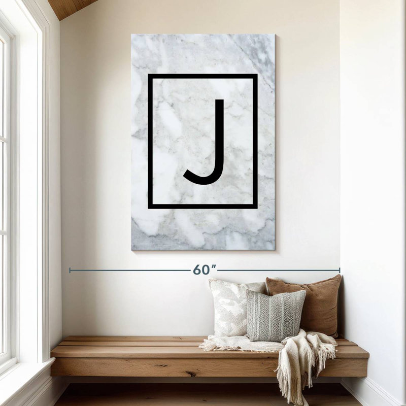 J, 48" H x 32" W