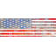 « usa flag » par parvez taj,, reproduction d’art sur toile tendue-10571281