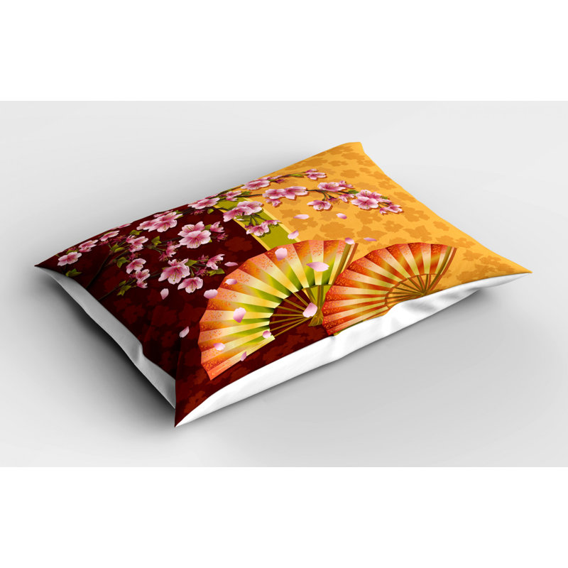 Garden Polyester Floral Sham Set, Twin