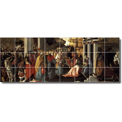 Carreau de peinture murale 64 po x 24 po 8 po x 8 po