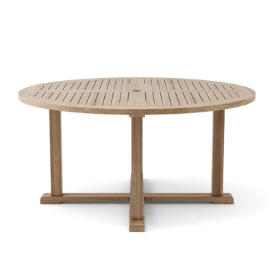 Briniya Outdoor Round Teak Bistro Table