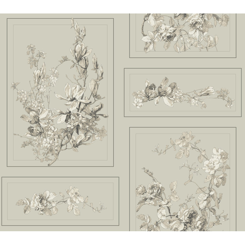 Le papier peint The Magnolia, Brun
