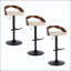 Tabouret de bar réglable avec pivot - ensemble de 3-134674359-134674361-134674367