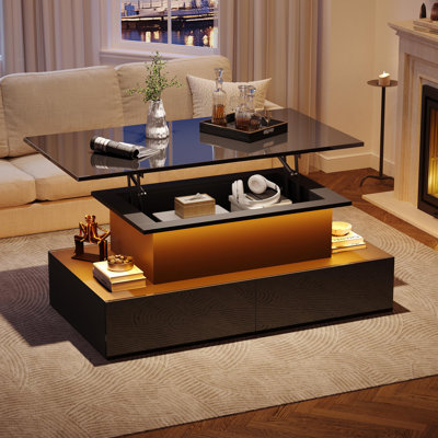 Lift Top Coffee Table with Storage