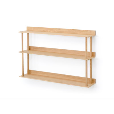 Bostic 100cm W Solid Wood Shelving Unit