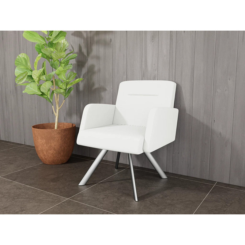 Fauteuil de réception Willow, Argent argent, Ombre portes ouvertes