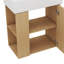 Meuble-lavabo mural 21,6 po avec lavabo et rangement ouvert à gauche-1111216248