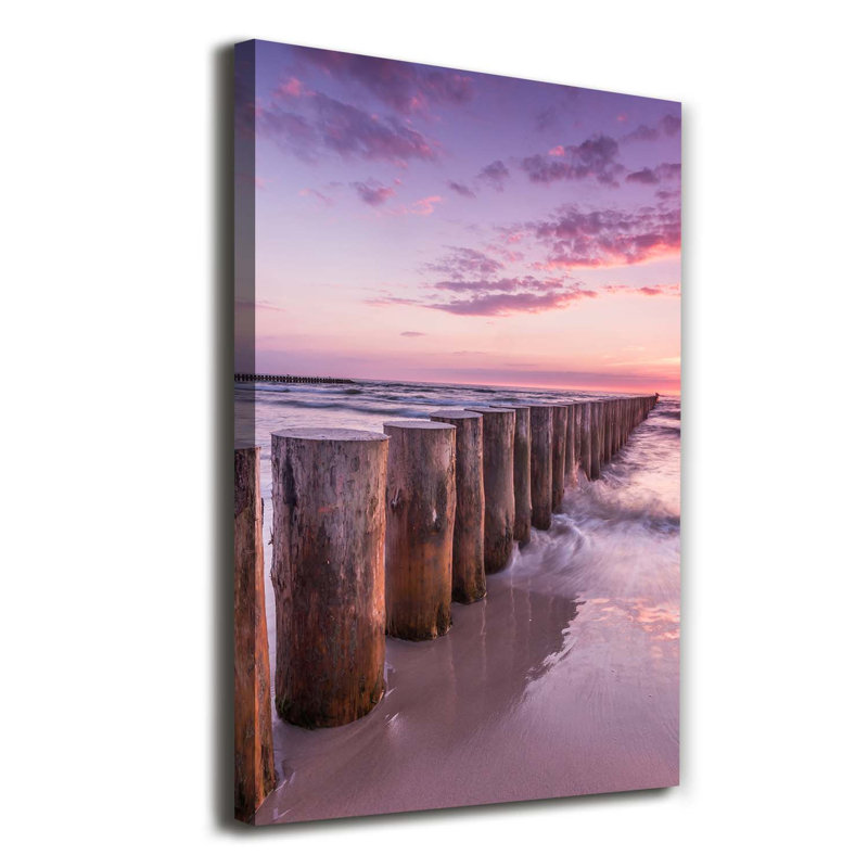 Breakwater - Wrapped Canvas Print