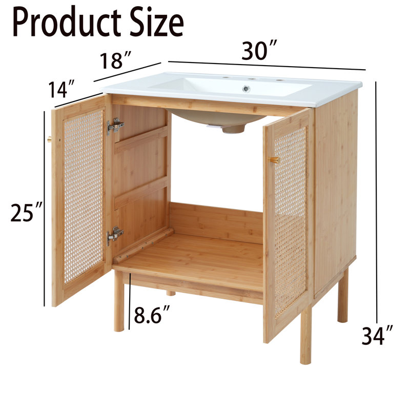 Meuble-lavabo 30 po pour la maison