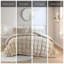 Ensembles de literie pour lit simple en velours, polyester brun, confort douillet
