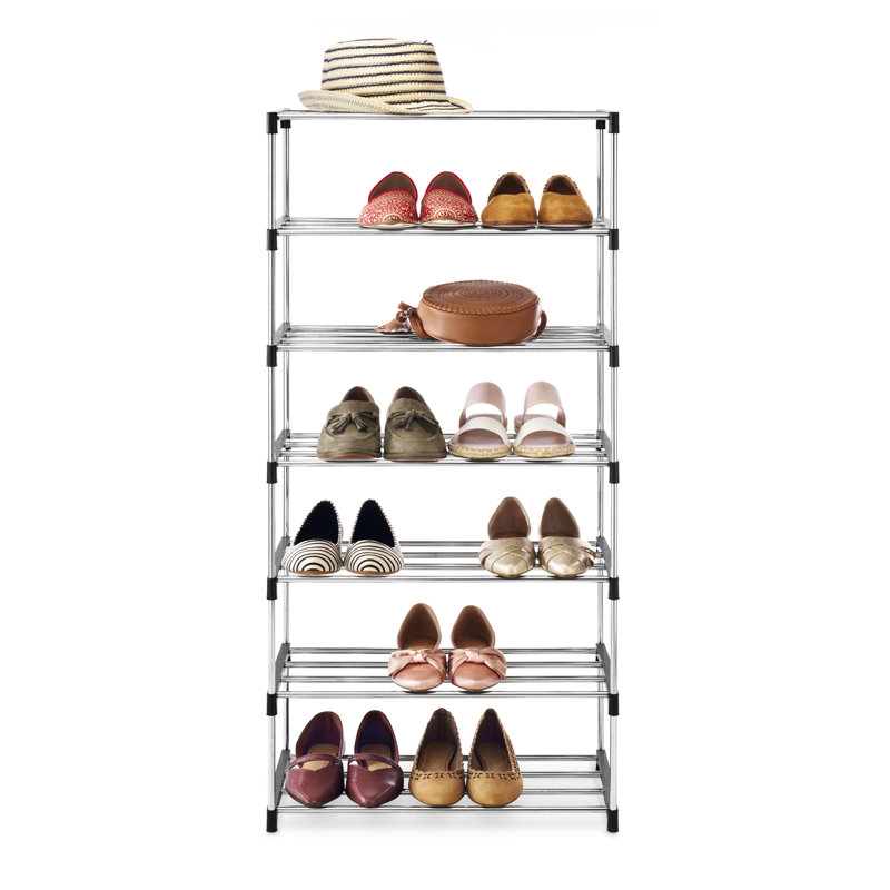 7-Tier Metal Closet Shoe Organizer