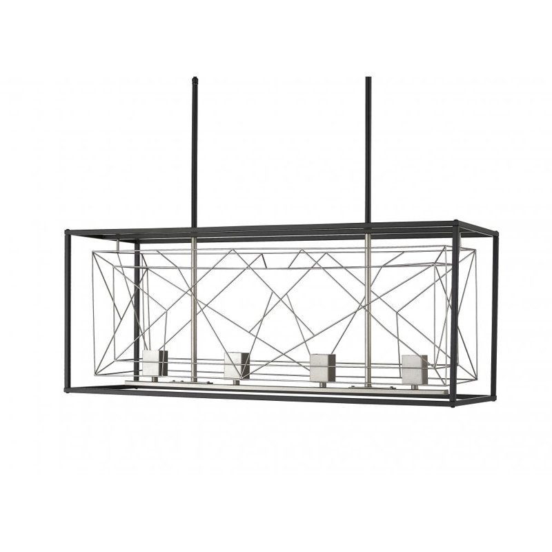 Meltham 4 - Light Linear Chandelier