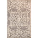 Modern Gray/Ivory Area Rug