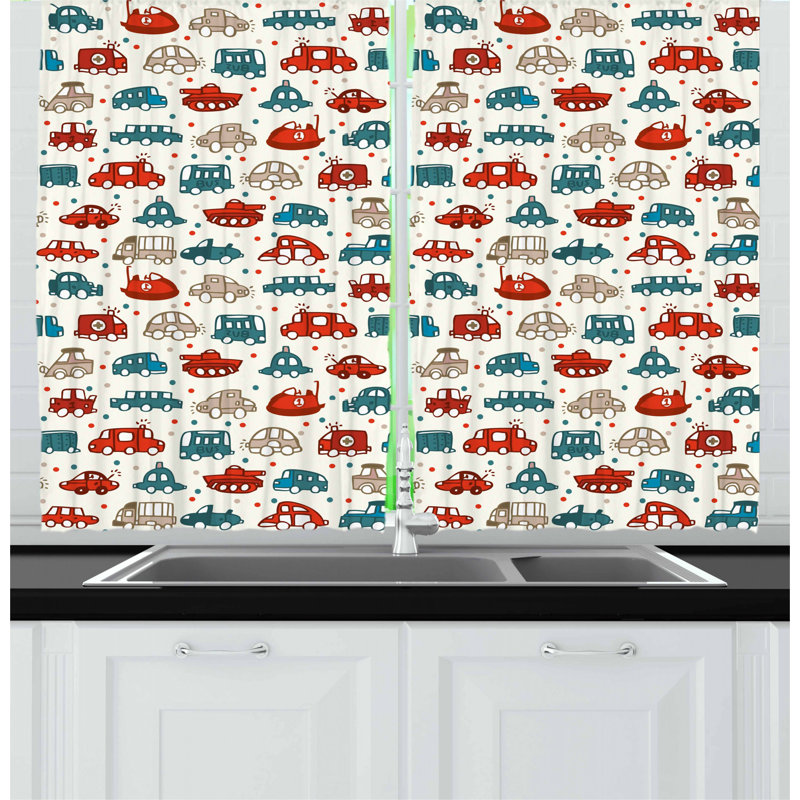 Tailored Kitchen Curtain