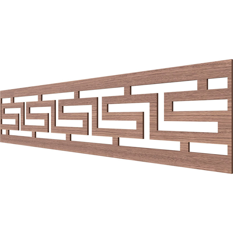 Moulure de panneau H T, H 10 po x l 46,75 po x P 0,25 po, Noyer