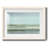 Aqua Reflections I - Matted and Framed Under Acrylic Glass, Large Living Room Wall Art-595100755