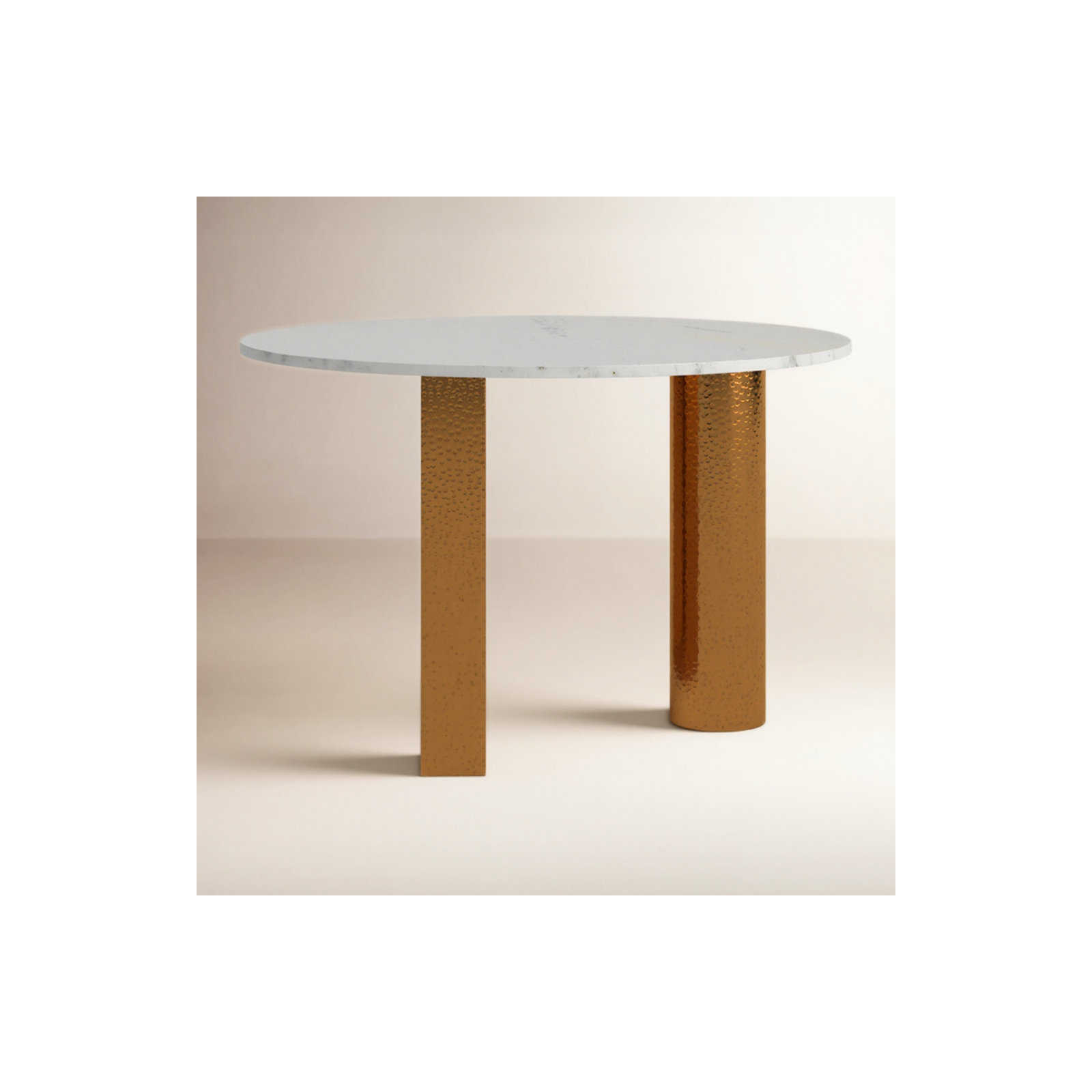 Hemlock 48'' Round Marble Dining Table