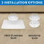 Mount-it Single Screen Floor Stand Mount